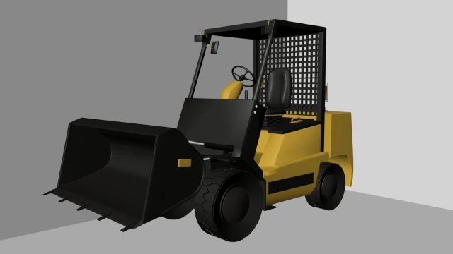 loader 3D Model .c4d .max .obj .3ds .fbx .stl .blend 