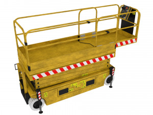 scissor lift 3D Model
