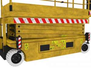 scissor lift 3D Model