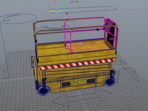 scissor lift 3D Model