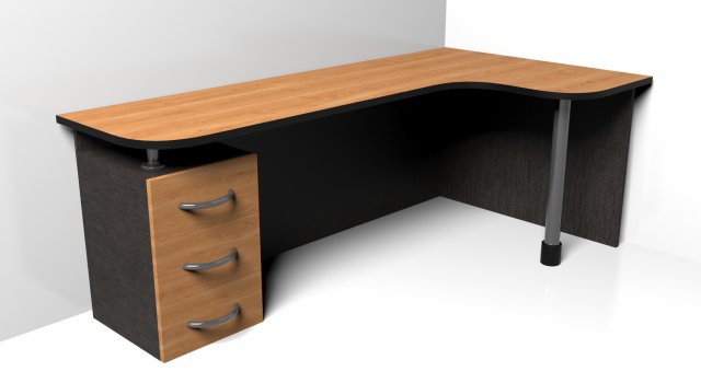 table classic corner Modelo 3D .c4d .max .obj .3ds .fbx .stl .blend 