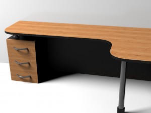table classic corner Modelo 3D