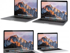 apple macbook pro 2016 3D Model