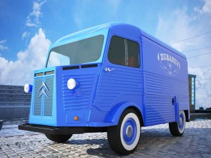 citroen hy Modello 3D