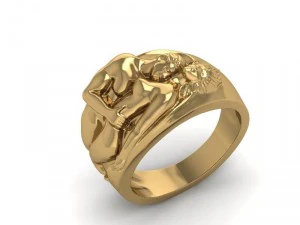 3d-gold-ring-file-cad-design-3dm format 13 3D Print Model