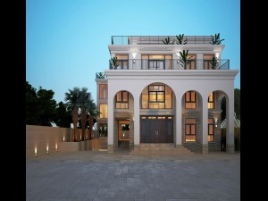 3d villa 001 by t Model 3D