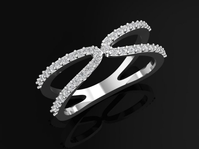 tj 55 3d platinum ring for women 3D Принт Модель .c4d .max .obj .3ds .fbx .stl .blend