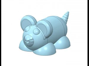 plp souris 3D Print Model