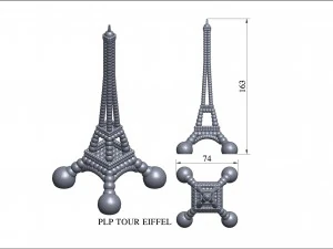 plp tour eiffel 3D Print Model