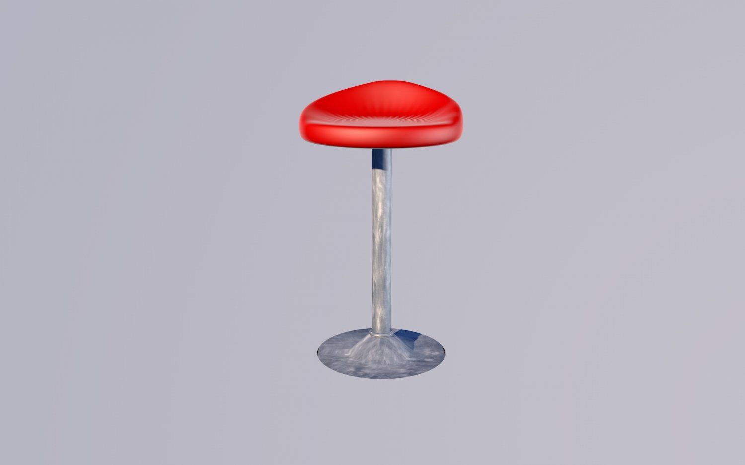 Leather Bar Stool Free 3d Model In Stool 3dexport