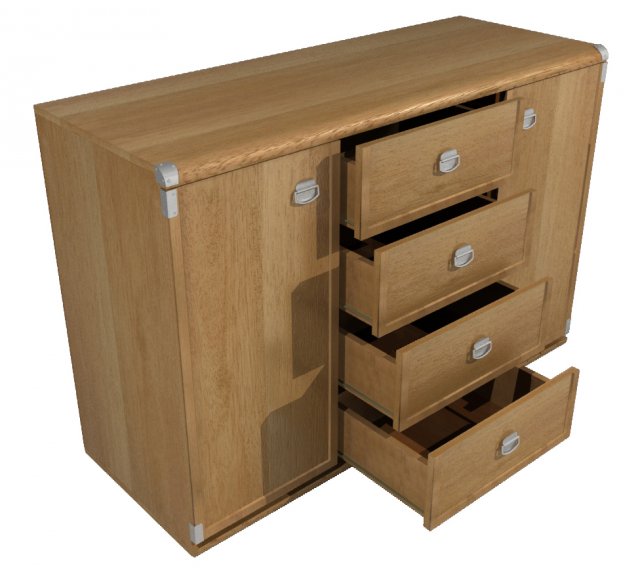 commode indiana Modelo 3D .c4d .max .obj .3ds .fbx .stl .blend