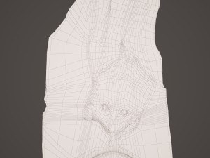 wooden clock 3D 模型