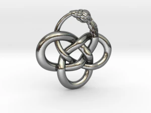 snake celtic knot 3D Print Model