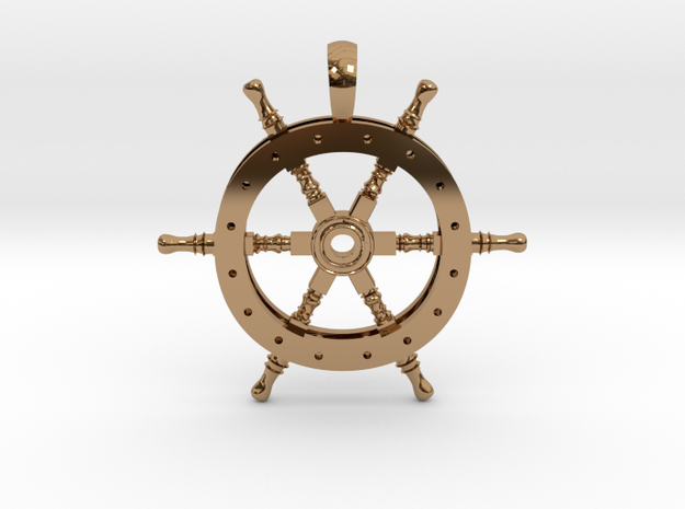 ship wheel pendant Model Cetak 3D .c4d .max .obj .3ds .fbx .stl .blend