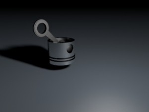 the piston 3D 모델