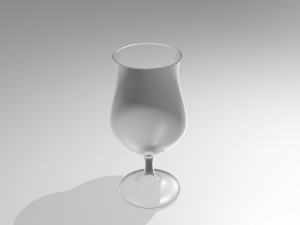 beer glass 3Dモデル
