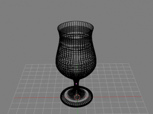 beer glass 3D 모델