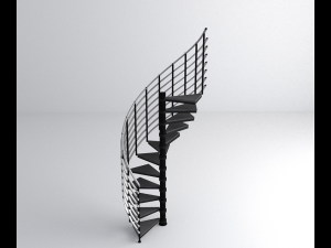 spiral staircase 3Dモデル