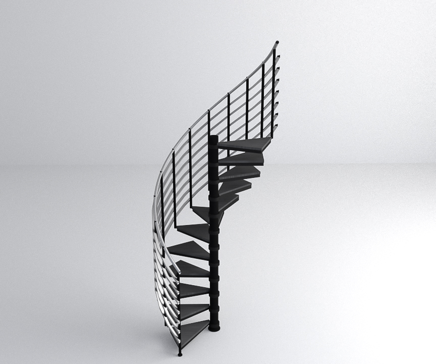 Spiral Staircase 3d Model In Miscellaneous 3dexport