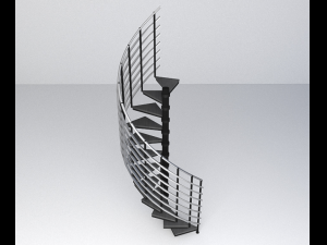 spiral staircase 3D Modell