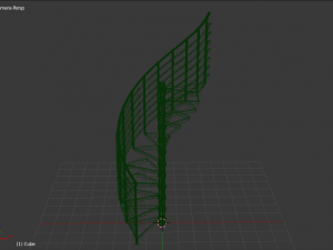 spiral staircase 3D Modell
