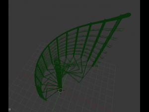 spiral staircase 3D Modell