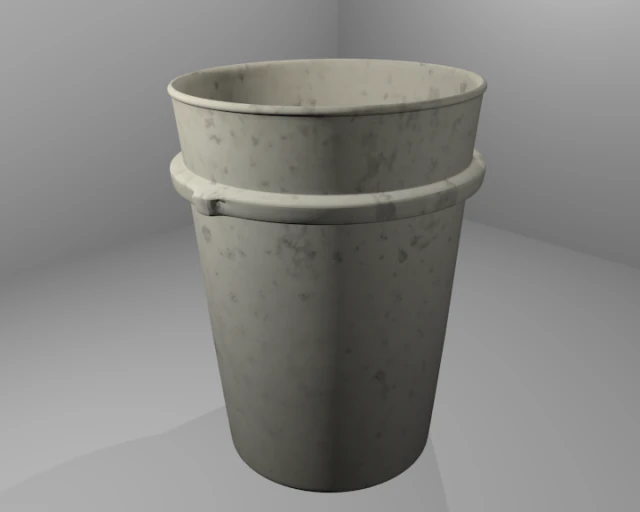 bucket 3D Model .c4d .max .obj .3ds .fbx .stl .blend 