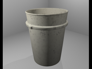 bucket 3Dモデル