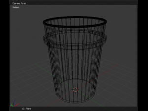 bucket 3D Modell