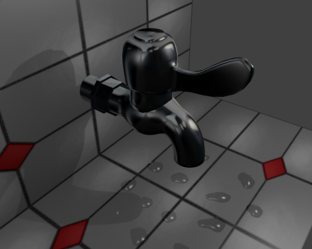 faucet 3D 模型 .c4d .max .obj .3ds .fbx .stl .blend 