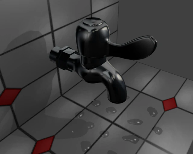 faucet 3D Model .c4d .max .obj .3ds .fbx .stl .blend 