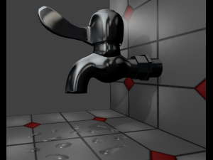 faucet 3D 模型