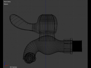 faucet 3D 模型