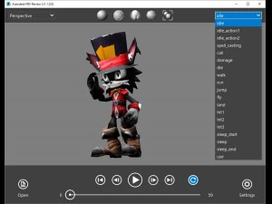 gambler cat 3D Model