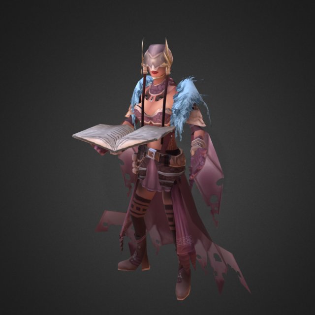 enchantress Modèle 3D .c4d .max .obj .3ds .fbx .stl .blend 