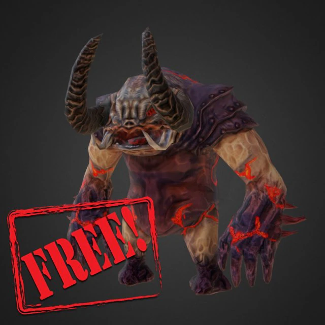 golem 3D Model .c4d .max .obj .3ds .fbx .stl .blend 