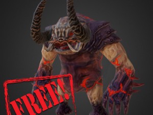 golem 3D Model