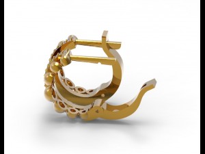 024earr Modelo de Impressão 3D