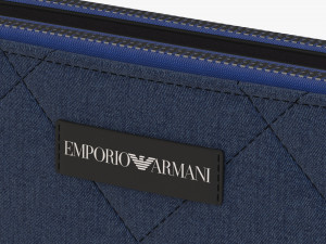 armani matelass denim smartphone mini bag Model 3D