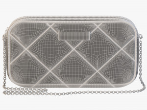 armani matelass denim smartphone mini bag Model 3D