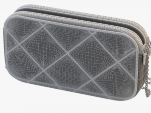 armani matelass denim smartphone mini bag Model 3D