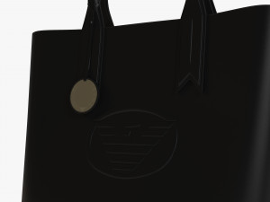 armani shopper bag frida eagle tote 3D Model