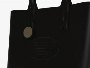 armani shopper bag frida eagle tote 3D Model