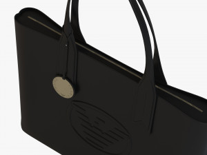 armani shopper bag frida eagle tote 3D Model