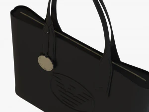 armani shopper bag frida eagle tote 3D Model