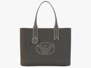 armani shopper bag frida eagle tote 3D Model