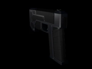 sci-fi pistol 3D Model
