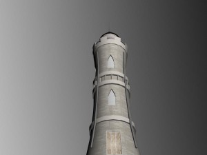 medieval high tower 3D 모델