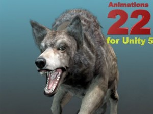 3d model of a wolf 3D Модель