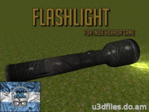 simple flashlight 3Dモデル